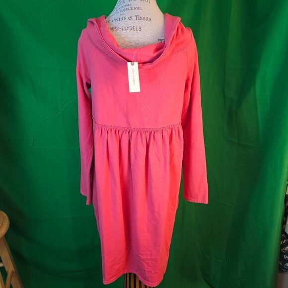 NWT Anthropologie Saturday‎ Sunday Womens Coral Pink Cowl Neck Sweater Small - Picture 2 of 6
